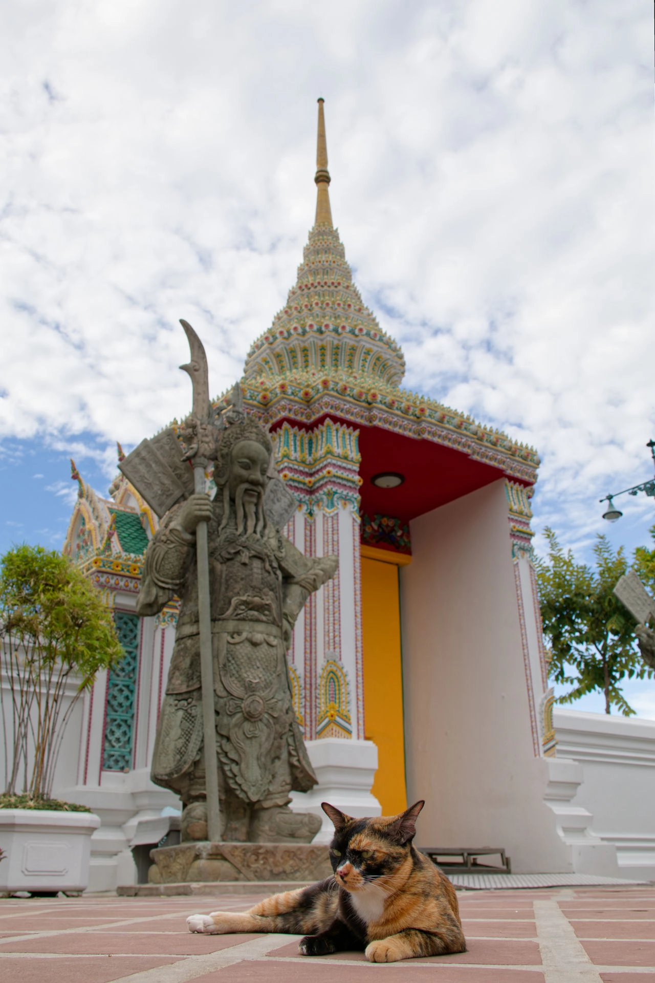 Statue amusante